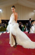 HAILEY BIEBER at Met Gala Celebrating In America: An Anthology of Fashion in New York 05/02/2022