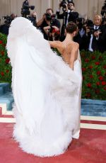 HAILEY BIEBER at Met Gala Celebrating In America: An Anthology of Fashion in New York 05/02/2022