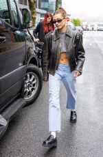 HAILEY BIEBER Leaves a Fitting for Met Gala in New York 05/02/2022