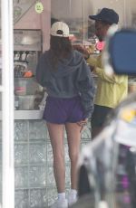 HAILEY BIEBER Out for Frozen yogurt at The Bigg Chill in Beverly Hills 05/29/2022
