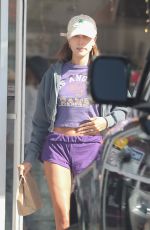 HAILEY BIEBER Out for Frozen yogurt at The Bigg Chill in Beverly Hills 05/29/2022