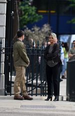 HALLE BERRY on the Set of Our Man From Jersey in London 05/05/2022