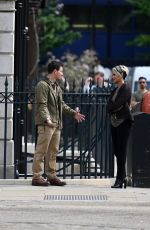 HALLE BERRY on the Set of Our Man From Jersey in London 05/05/2022
