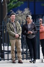 HALLE BERRY on the Set of Our Man From Jersey in London 05/05/2022