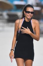 HANA CROSS Out at a Beach in Miami Beach 05/06/2022