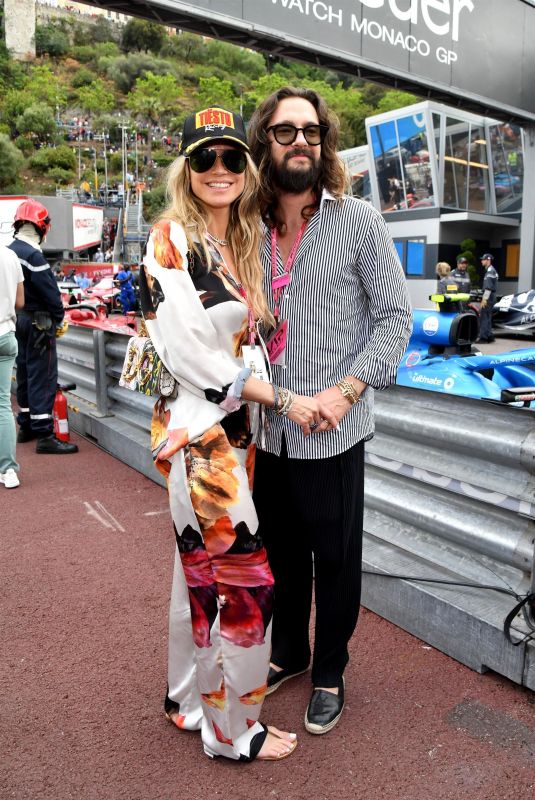 HEIDI KLUM at F1 Monaco Grand Prix in Monte-carlo 05/28/2022