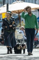 HELENA BONHAM CARTER and Rye Dag Holmboe Out in Primrose Hill 05/08/2022