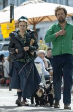 HELENA BONHAM CARTER and Rye Dag Holmboe Out in Primrose Hill 05/08/2022