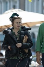 HELENA BONHAM CARTER and Rye Dag Holmboe Out in Primrose Hill 05/08/2022