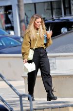HILARY DUFF at Beignet Box Cafe in Los Angeles 05/19/2022