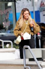 HILARY DUFF at Beignet Box Cafe in Los Angeles 05/19/2022