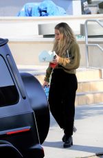 HILARY DUFF at Beignet Box Cafe in Los Angeles 05/19/2022