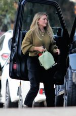 HILARY DUFF at Beignet Box Cafe in Los Angeles 05/19/2022