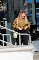 HILARY DUFF at Beignet Box Cafe in Los Angeles 05/19/2022