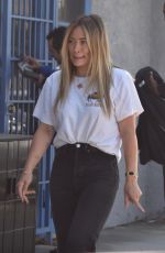 HILARY DUFF Brings Kids to an Art Class in Sherman Oaks 05/05/2022