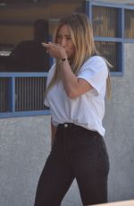 HILARY DUFF Brings Kids to an Art Class in Sherman Oaks 05/05/2022