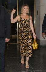 HILARY DUFF Leaves Today in New York 05/18/2022