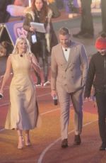 HOLLY WILLOGHBY on the Set of The Game in London 05/11/2022