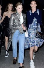 HOYEON JUNG and CHLOE MORETZ Arrives at a Met Gala Afterparty in New York 05/02/2022