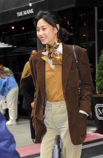 HOYEON JUNG Arrives at Mark Hotel in New York 05/01/2022