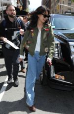 HOYEON JUNG Leaves Her Hotel in New York 05/01/2022