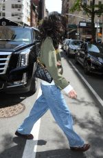 HOYEON JUNG Leaves Her Hotel in New York 05/01/2022