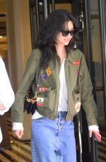 HOYEON JUNG Leaves Her Hotel in New York 05/01/2022