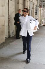 IRINA SHAYK Arrives at Carlyle Hotel in New York 05/03/2022
