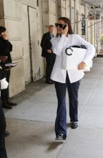 IRINA SHAYK Arrives at Carlyle Hotel in New York 05/03/2022