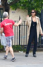 IRINA SHAYK Out and About in New York 05/20/2022