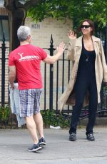 IRINA SHAYK Out and About in New York 05/20/2022