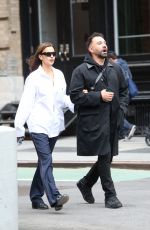 IRINA SHAYK Out with a Friend in New York 05/03/2022