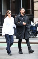 IRINA SHAYK Out with a Friend in New York 05/03/2022