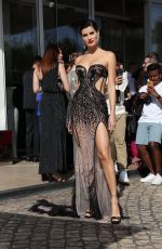 ISABELI FONTANA Leaves Martinez Hotel in Cannes 05/25/2022