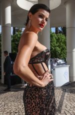 ISABELI FONTANA Leaves Martinez Hotel in Cannes 05/25/2022