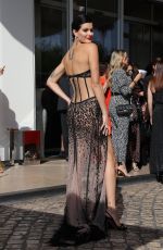 ISABELI FONTANA Leaves Martinez Hotel in Cannes 05/25/2022