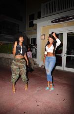 IVANA KNOLL and LEILA DEPINA at Prime 112 Restaurant in Miami Beach 05/14/2022