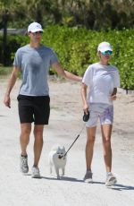 IVANKA TRUMP and Jared Kushner Out with Their Dog in South Beach 05/28/2022