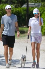 IVANKA TRUMP and Jared Kushner Out with Their Dog in South Beach 05/28/2022
