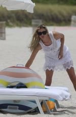 IVANKA TRUMP Out on Memorial Day Weekend at a Beach in Miami 05/29/2022