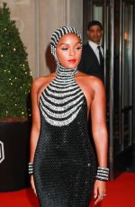 JANELLE MONAE Heading to 2022 Met Gala in New York 05/02/2022