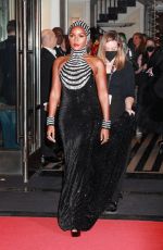 JANELLE MONAE Heading to 2022 Met Gala in New York 05/02/2022