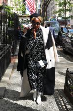 JANELLE MONAE Out for Lunch at Mark Hotel in New York 05/01/2022