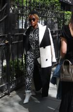 JANELLE MONAE Out for Lunch at Mark Hotel in New York 05/01/2022