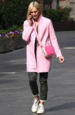 JENNI FALCONER Arrives at Smooth Radio in London 05/04/2022