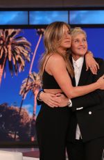 JENNIFER ANISTON at Ellen Degeneres Show 05/26/2022
