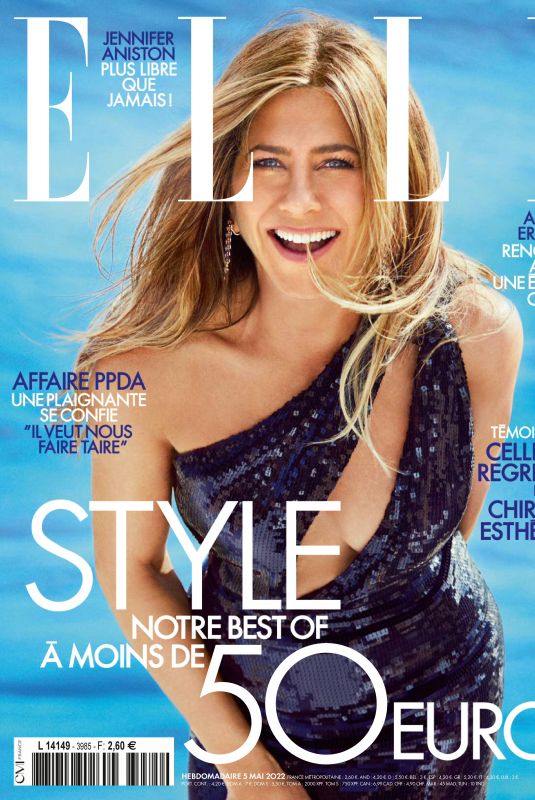 JENNIFER ANISTON in Elle Magazine, France May 2022