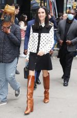 JENNIFER CONNELLY Arrives at Good Morning America in New York 05/24/2022