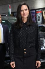JENNIFER CONNELLY Arrives at Late Show with Stephen Colbert in New York 05/23/2022