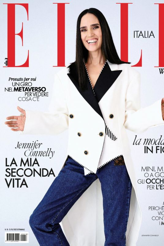 JENNIFER CONNELLY in Elle Magazine, Italy May 2022